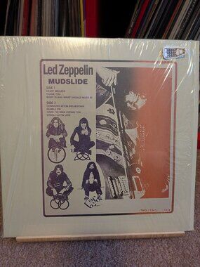Led Zeppelin - Mudslide  Vancouver  '70 Vinyl Record